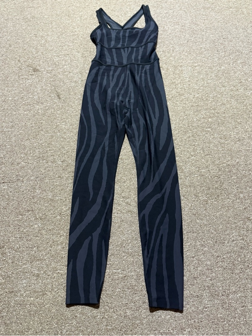 Diane Von Furstenburg for Target Tonal Zebra Jumpsuit